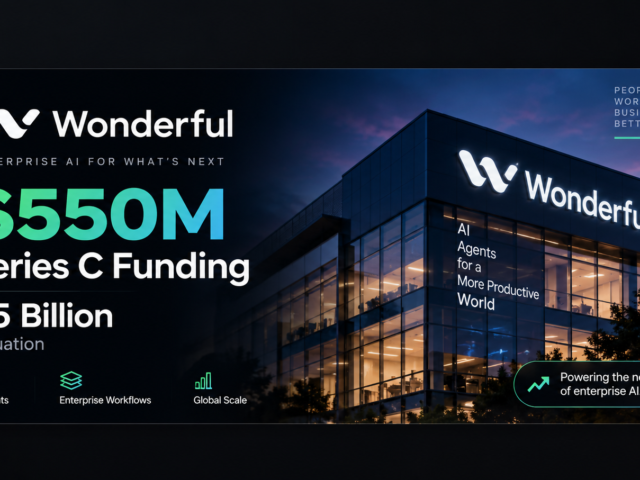 Wonderful Raises $550M at $5B Valuation to Build an Enterprise AI Operating System