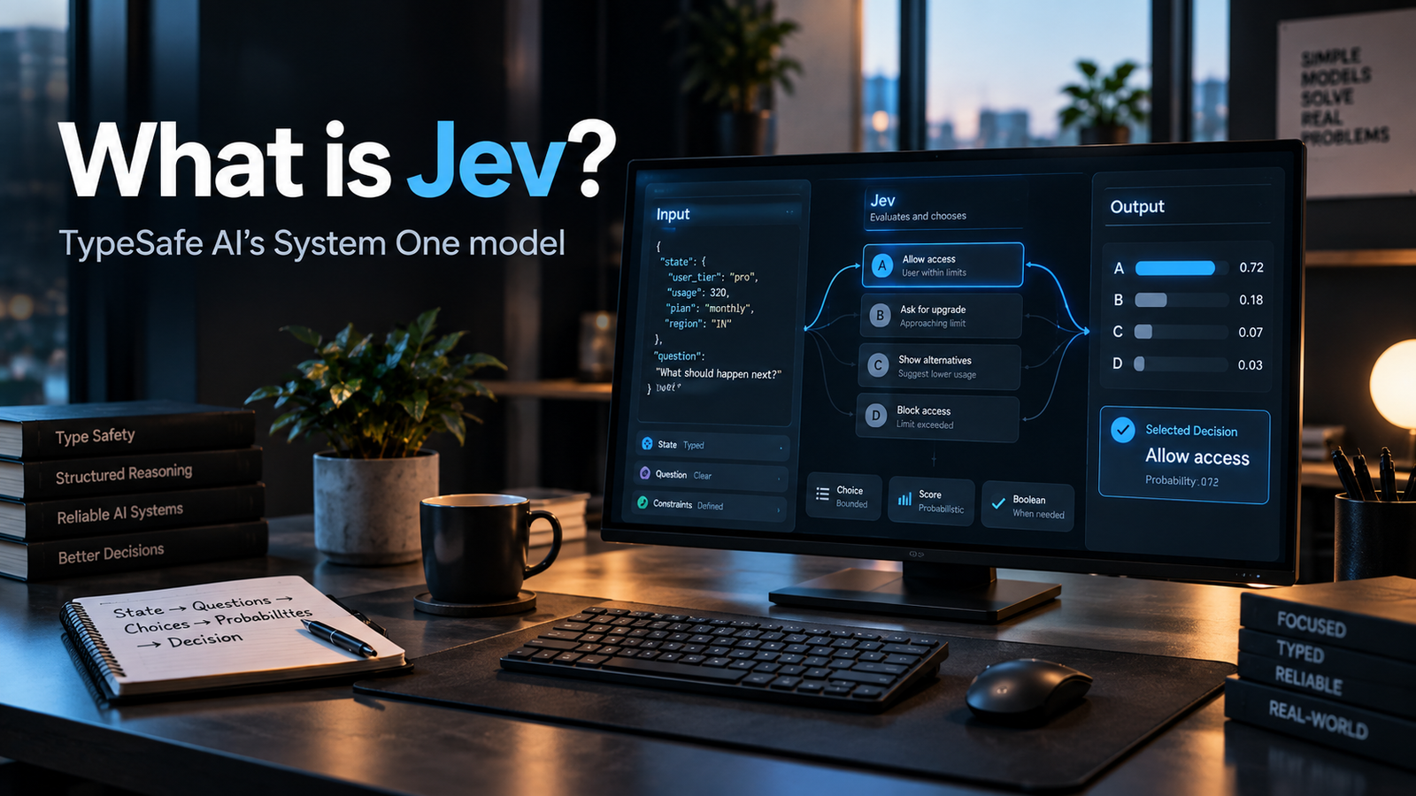 What Is Jev? TypeSafe AI’s New System One Model Explained
